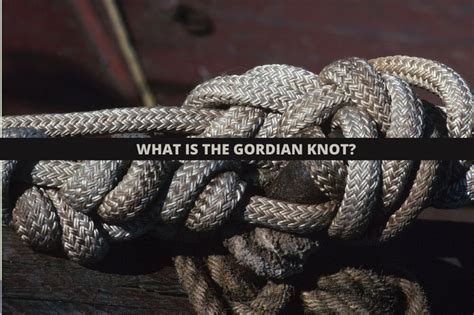 Gordion knot. Things To Know About Gordion knot. 